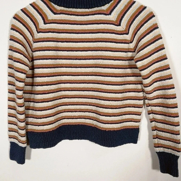 Madewell V-neck Multicolor  Striped Sweaters - Picture 12 of 13